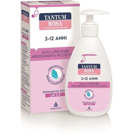 Angelini Tantum Rosa 3-12 Anni Detergente Intimo 200 Ml 3 Angelini Tantum Rosa 3-12 Anni Detergente Intimo 200 Ml