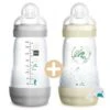 Bamed Baby Italia Mam Biberon Easy Start 260ml Doppia Confezione Neutro