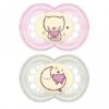Bamed Baby Italia Mam Night Succhietto 6+ Mesi Silicone Doppio Femmina -Articoli Sanitari Negozio bamed baby italia mam night succhietto 6 mesi silicone doppio femmina
