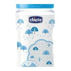 Chicco Biberon 330 Ml Polipropilene Decorato Tettarella Caucciu' 2 Fori