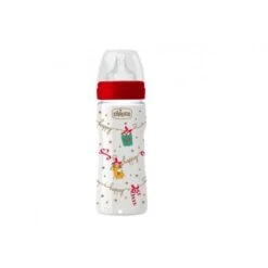 Chicco Biberon Benessere Silicone Natale 150ml