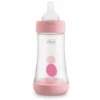 CHICCO BIBERON PERFECT 5 GIRL 240 ML IN SILICONE 2 FORI -Articoli Sanitari Negozio chicco biberon perfect 5 girl 240 ml in silicone 2 fori