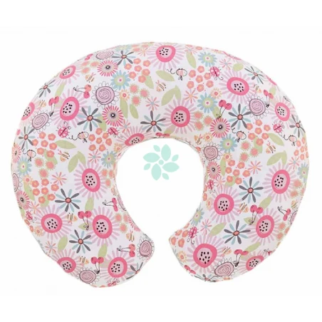 Chicco Boppy Fodera In Cotone French Rose 3 Chicco Boppy Fodera In Cotone French Rose