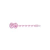 CHICCO CLIP CON CATENELLA ROSA 0M+