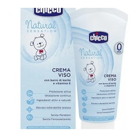 Chicco Crema Viso Natural Sensation 50 Ml 3 Chicco Crema Viso Natural Sensation 50 Ml