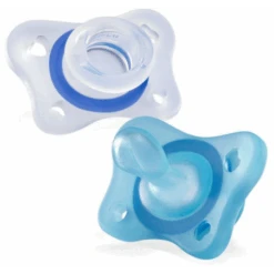 CHICCO GOMMOTTINO BOY SILICONE 2-6 MESI 2 PEZZI