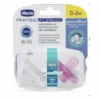 CHICCO GOMMOTTINO PHYSIOFORMA GIRL SILICONE 0-2 MESI 2 PEZZI -Articoli Sanitari Negozio chicco gommottino physioforma girl silicone 0 2 mesi 2 pezzi