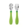 Chicco Posate Inox 18m+ Verde -Articoli Sanitari Negozio chicco posate inox 18m verde