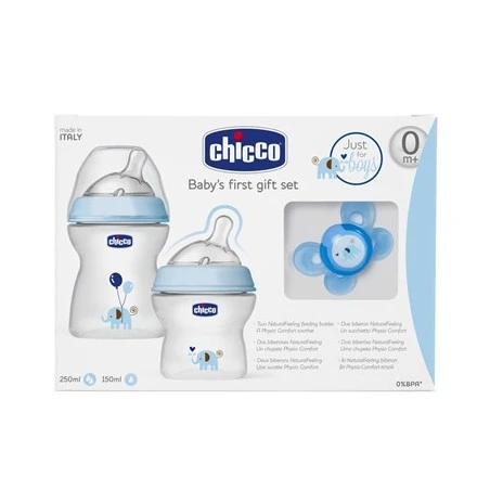 Chicco Set Natural Feeling Jfboy 3 Chicco Set Natural Feeling Jfboy