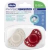 Chicco Succhietti Air Rosso Silicone 6-16 Mesi 2 Pezzi -Articoli Sanitari Negozio chicco succhietti air rosso silicone 6 16 mesi 2 pezzi