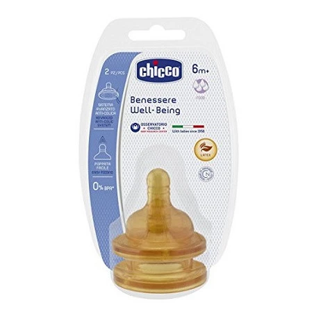Chicco Tettarella Benessere Caucciu 2 Pezzi 3 Chicco Tettarella Benessere Caucciu 2 Pezzi