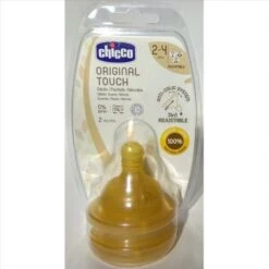 CHICCO TETTARELLA ORIGINAL TOUCH FLUSSO REGOLABILE CAUCCIU' 2 PEZZI 2-4 MESI