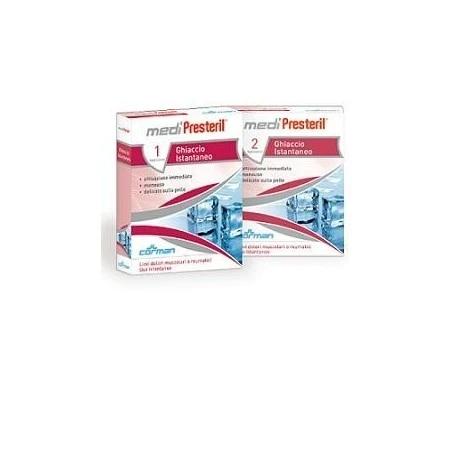 Corman Ghiaccio Istantaneo Medipresteril 2 Buste In Astuccio 3 Corman Ghiaccio Istantaneo Medipresteril 2 Buste In Astuccio