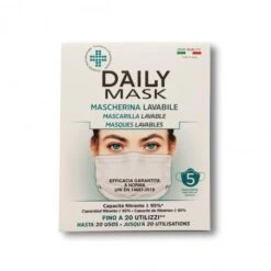 DAILY MASK MASCHERINA LAVABILE ADULTI 5 PEZZI