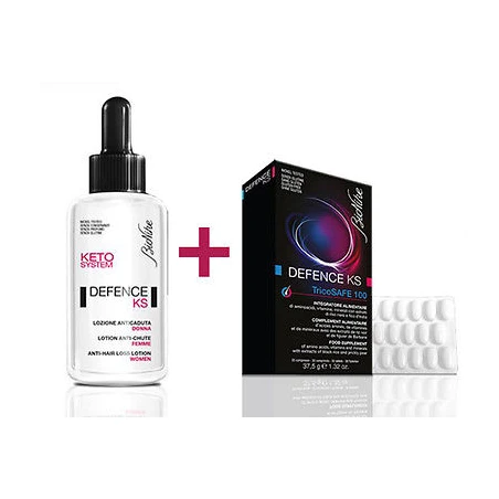 Defence Ks Bipack Lozione Donna + Integratore 3 Defence Ks Bipack Lozione Donna + Integratore
