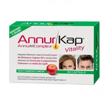 Annurkap Vitality Integratore Anticaduta Dei Capelli 30 Capsule 3 Annurkap Vitality Integratore Anticaduta Dei Capelli 30 Capsule