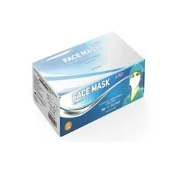 Difar Distribuzione Mascherina Chirurgica Monouso 3 Strati Con Elastici Auricolari 50 Pezzi