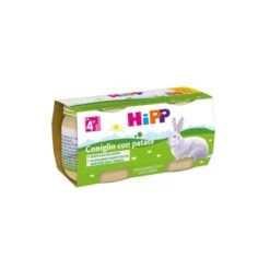 Hipp Italia Hipp Bio Omogeneizzato Coniglio Con Patate 2x80 G