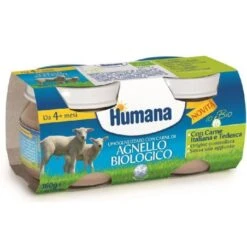 HUMANA OMOG AGNELLO BIO 2X80G
