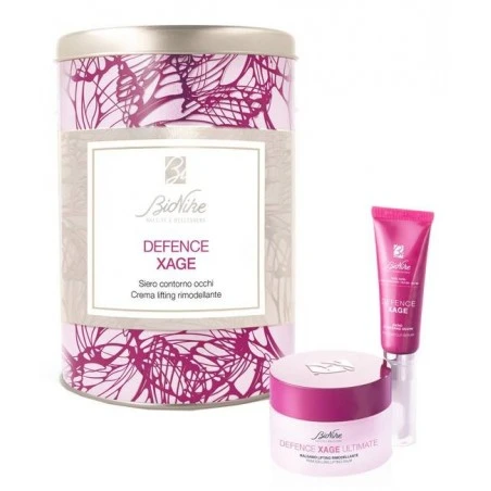 Cofanetto Bionike Defence Xage: Siero Contorno Occhi 15ml + Crema Lifting Rimodellante Viso 50ml 3 Cofanetto Bionike Defence Xage: Siero Contorno Occhi 15ml + Crema Lifting Rimodellante Viso 50ml
