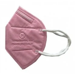 Italhealth Mascherina +39mask Ffp2 Rosa Senza Lattice Monouso 15 Pezzi