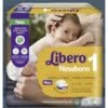 LIBERO NEWBORN 1 2-5 KG 24P 8417 -Articoli Sanitari Negozio libero newborn 1 2 5 kg 24p 8417