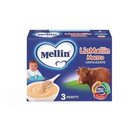 Liomellin Manzo Liofilizzato 10 G 3 Pezzi 3 Liomellin Manzo Liofilizzato 10 G 3 Pezzi