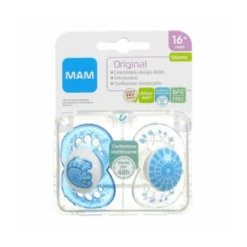 Mam Succhietto 16+ Original Silikonseta 2 Pezzi