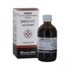 Marco Viti Farmaceutici Iodio Marco Viti 7%/5% Soluzione Cutanea Alcolica