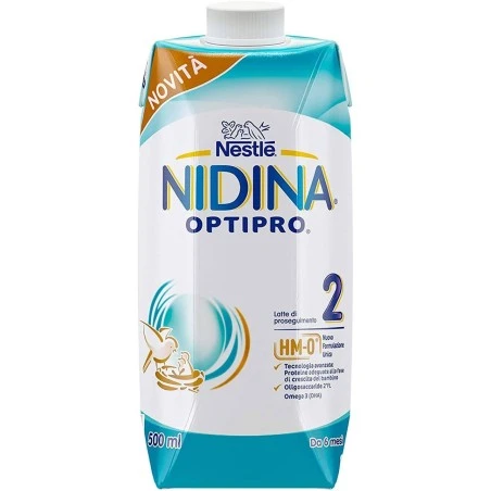 Nestle' It. Nestle Nidina 2 Optipro Liquido 500 Ml 3 Nestle' It. Nestle Nidina 2 Optipro Liquido 500 Ml