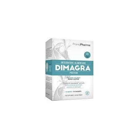 Promopharma Dimagra Protein Polvere Solubile Gusto Vaniglia 10 Bustine 3 Promopharma Dimagra Protein Polvere Solubile Gusto Vaniglia 10 Bustine