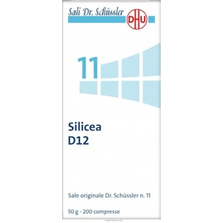 SALI DR SCHUSSLER N 11 SILICEA D12 200 COMPRESSE 3 SALI DR SCHUSSLER N 11 SILICEA D12 200 COMPRESSE