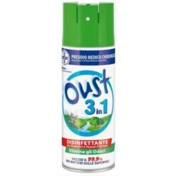 Sc Johnson Italy Oust 3 In 1 Disinfettante Per Superfici E Tessuti D'arredo 400 Ml
