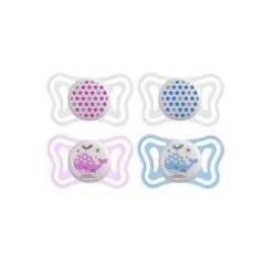 Chicco Succhietto Light Luminoso Silicone 2-6 Mesi 2 Pezzi