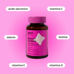 The Good Vibes Company Goovi Bellezza Pelle E Capelli Beauty 60 Gummies -Articoli Sanitari Negozio the good vibes company goovi bellezza pelle e capelli beauty 60 gummies 4