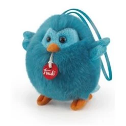 Trudi Charm Uccellino Blu Portachiavi