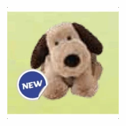 Warmies Peluche Cane Marrone Estraibile