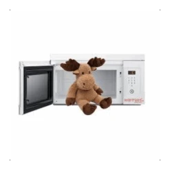 Warmies Peluche Riscaldabile Alce Scura