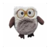 Warmies Peluche Riscaldabile Hooty Bianco -Articoli Sanitari Negozio warmies peluche riscaldabile hooty bianco